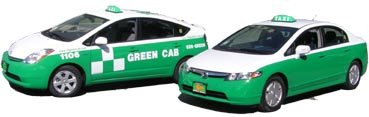 SF Green Cab 