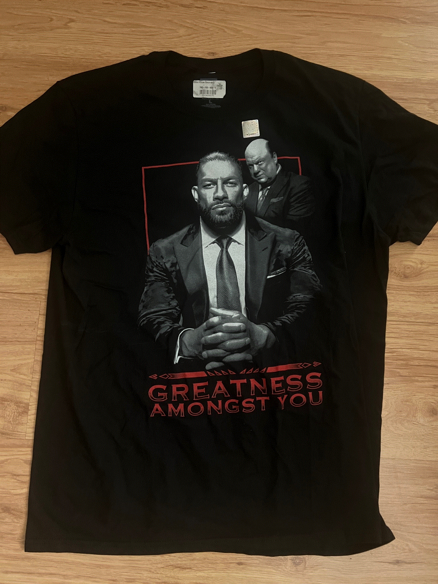 WWE ROMAN REIGNS “GREATNESS AMONGST YOU” T-SHIRT OFFICIAL - size
